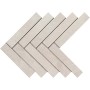 MARAZZI MYSTONE_ARDESIA BLANC MOSAÏQUE FLÈCHE