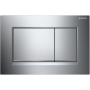 GEBERIT SIGMA 30 PLAQUE CHROME-SATINÉ-CHROME