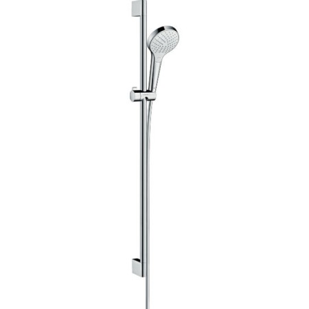 HANSGROHE CROMA SELECT ET KIT DE DOUCHE VARIO AVEC RAIL DE DOUCHE 90 CM BLANC/CHROME