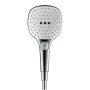 HANSGROHE RAINDANCE SELECT E DOCCETTA 120 3 JET BLANC/CHROME