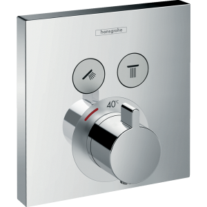 HANSGROHE MITIGEUR THERMOSTATIQUE ENCASTRÉ À 2 SORTIES POUR DOUCHE