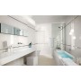 FAP CERAMICHE LUMINA 75 CURVES BLANC BRILLANT 25X75