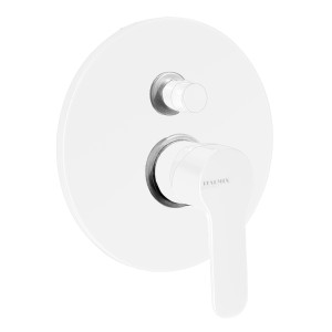 ITALMIX DIVINE MITIGEUR DE DOUCHE AVEC DÉVIATEUR BLANC