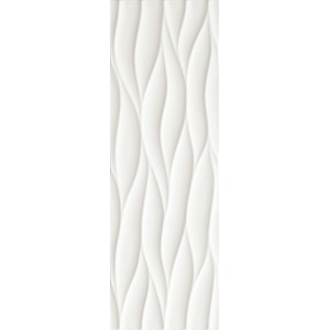 FAP CERAMICHE LUMINA 75 COURBE BLANC MATE 25X75