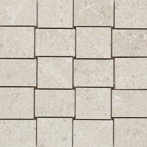 MARAZZI MYSTONE_GRIS FLEURY MOSAÏQUE BLANCHE 30X30