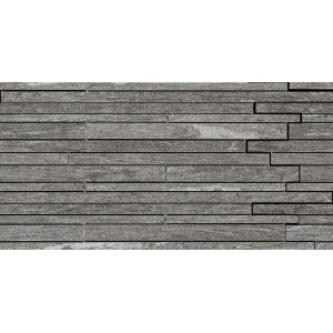 MARAZZI MYSTONE_PIETRA DI VALS MOSAÏQUE STRUCTURÉE ANTHRACITE 30X60