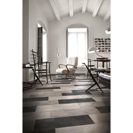 REX CÉRAMIQUES ARDOISE PLOMBE MATT 60X120 RECTIFIÉ 9mm