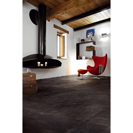 REX CERAMICS ARDOISE NOIRE MATT 120X120 RECTIFIÉ 6mm