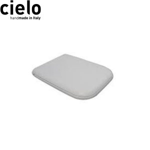 SANITAIRES CIELO SHUI CONFORT COUVERCLE DE TOILETTE EN THERMOINDURCISSANT AVEC FERMETURE À RETARDEMENT