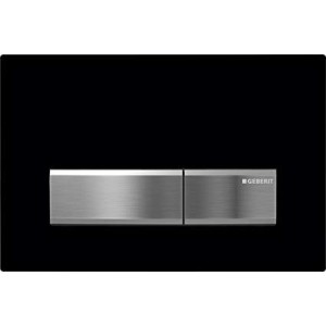 GEBERIT SIGMA 50 PLAQUE NOIR INTENSE RALL 9005
