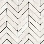 MARAZZI ALCHIMIA MOSAÏQUE ÉPINE BLANCHE 30X37