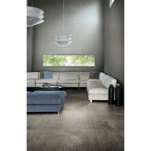 REX CÉRAMIQUES MATIÈRES GRIS MATTE 80X80 RÉCTIFIÉ 9mm