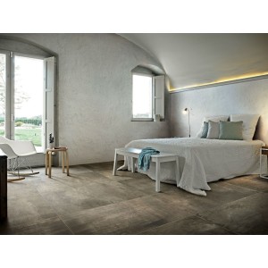 REX CÉRAMIQUES MATIÈRES BRUN MAT TE 60X60 RECTIFIÉ 9MM
