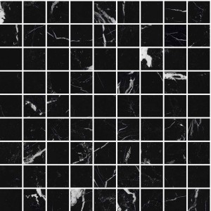 MARAZZI ALLMARBLE_FLOOR CARRELAGE ÉLÉGANT NOIR MOSAÏQUE 30X30