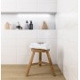 IDEA CERAMICA MEILLEURE SCULPTURE ULTRA BLANC 25X60