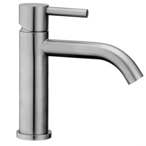 PAFFONI MITIGEUR LAVABO AVEC ÉVACUATION AUTOMATIQUE EN ACIER