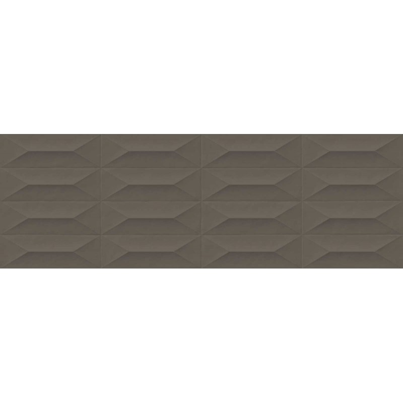 COLORPLAY TAUPE STRUCTURE CABOCHON 3D 30X90 MARAZZI