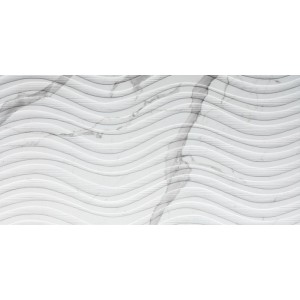 IMPRONTE ITALGRANITI MARBLE EXPERIENCE STATUARIO LUX ONDA 60X120 SP 9,5