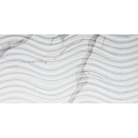 IMPRONTE ITALGRANITI MARBLE EXPERIENCE STATUARIO LUX ONDA 60X120 SP 9,5