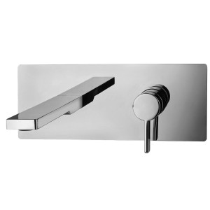 PAFFONI ROBINET ROCK ENCASTRÉ LAVABO L. 150MM