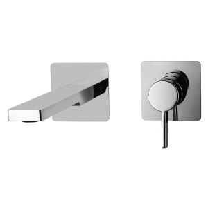 PAFFONI ROBINET DE LAVABO ENCASTRÉ L. 240MM S/PLATEAU