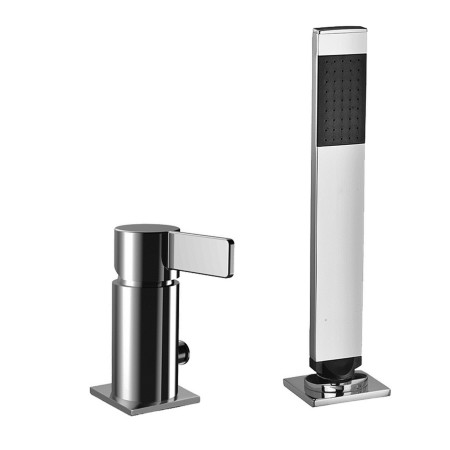 PAFFONI ROBINET DE BORD DE BAIGNOIRE AVEC DÉVIATEUR SANS BEC DE DISTRIBUTION