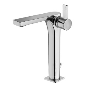 PAFFONI ROBINET DE LAVABO PROLONGÉ AVEC ÉVACUATION AUTOMATIQUE