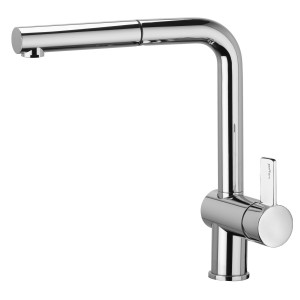 PAFFONI ROBINET DE LAVABO AVEC DOUCHE EXTRAITABLE (1 JET)