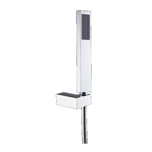 ITALMIX DOCCETTE NIAGARA EN Laiton AVEC FLEXIBLE ARGENT DE 150 CM