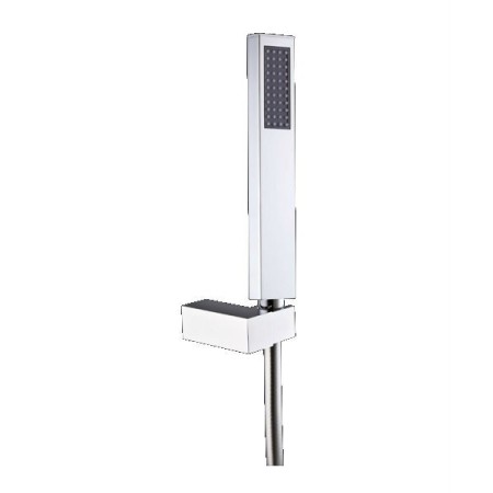 ITALMIX DOCCETTE NIAGARA EN Laiton AVEC FLEXIBLE ARGENT DE 150 CM