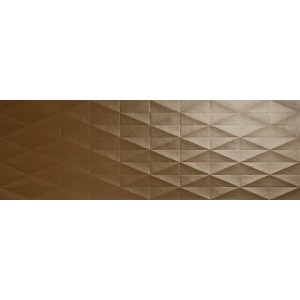 MARAZZI ECLETTICA BRONZE STRUCTURE DIAMOND 3D 40X120 RECTIFIÉ
