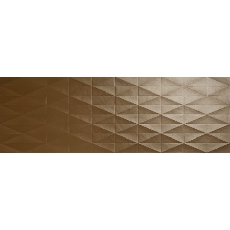 MARAZZI ECLETTICA BRONZE STRUCTURE DIAMOND 3D 40X120 RECTIFIÉ