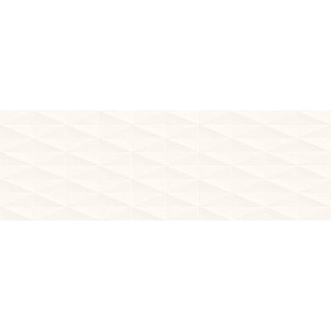 MARAZZI ECLETTICA WHITE STRUCTURE DIAMOND 3D 40X120 RECTIFIÉ