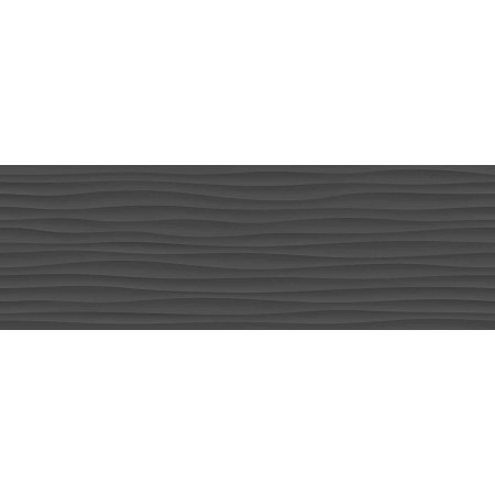 MARAZZI ECLETTICA ANTHRACITE STRUCTURE WAVE 3D 40X120 RECTIFIÉ