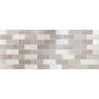 PAUL CERAMICHE GAMME MOSAÏQUE TAUPE 3D 20X50