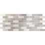 PAUL CERAMICHE GAMME MOSAÏQUE TAUPE 3D 20X50