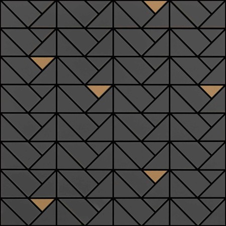 MARAZZI ECLETTICA ANTHRACITE MOSAÏQUE BRONZE 40X40