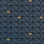 MARAZZI ECLETTICA BLUE MOSAICO BRONZE 40X40
