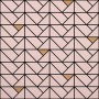 MARAZZI ECLETTICA ROSE MOSAÏQUE BRONZE 40X40