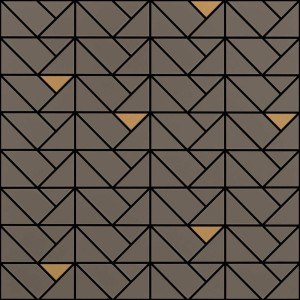 MARAZZI ECLETTICA TAUPE MOSAÏQUE BRONZE 40X40
