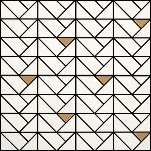MARAZZI ECLETTICA BLANC MOSAÏQUE BRONZE 40X40