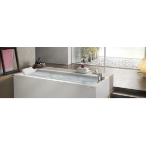 JACUZZI® ÉNERGIE BAIGNOIRE À JETS BLANC BRILLANT