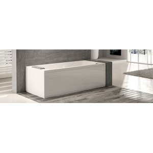 JACUZZI® SHARP 170X70X57H - 170X75X57H HYDROMASSAGE BLANC BRILLANT