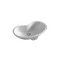 GSG TEMPS Lavabo Sottopiano Cm. 60 Blanc Brillant