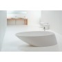 GSG TOUCH Baignoire Centre Pièce En Pietraluce Blanche Cm