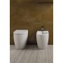 SANITAIRES CIELO SMILE BIDET AU SOL FIL À MUR