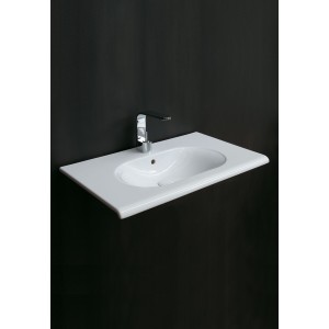 SANITAIRES CIELO FLUIDE LAVABO 100 SUSPENDU