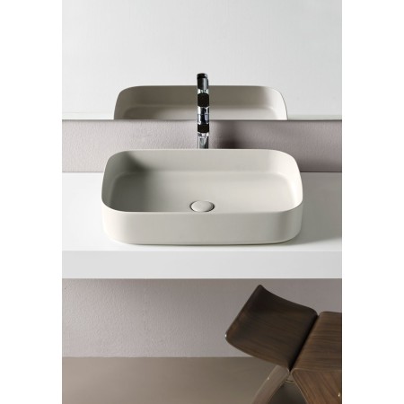 SANITAIRES CIELO SHUI CONFORT LAVABO RECTANGULAIRE