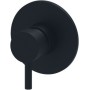 LIGHT MITIGEUR ENCASTRÉ DOUCHE SANS DÉVIATEUR NOIR MAT