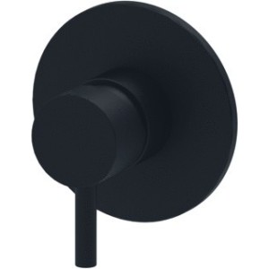 PAFFONI MITIGEUR ENCASTRÉ DE DOUCHE S/DEVIATEUR NOIR MAT